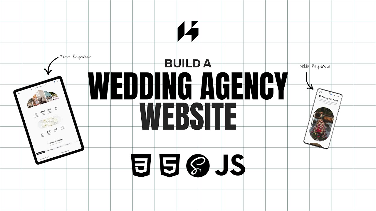 Create a Wedding Agency Website Responsive (HTML, CSS, Java Script) #5