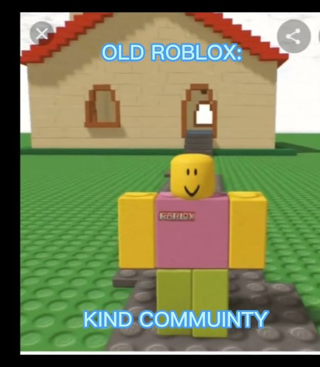 Old roblox vs new roblox - YouTube
