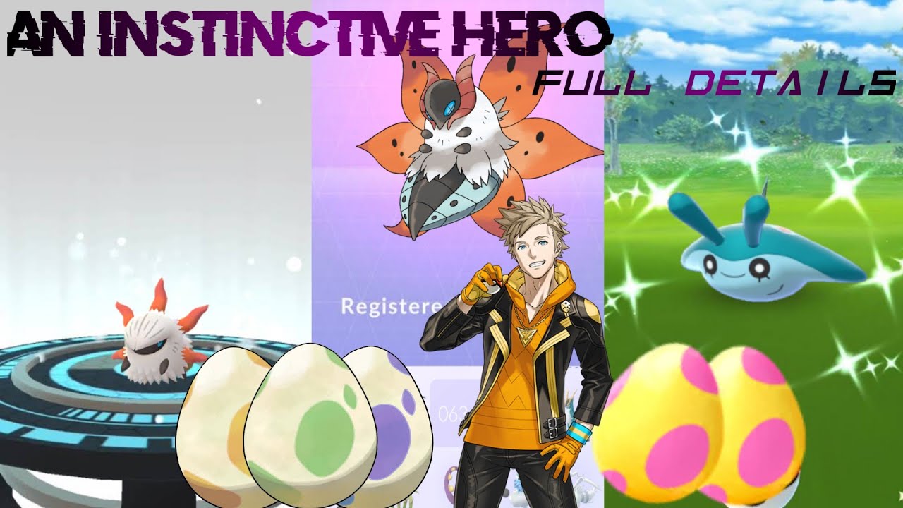 An Instinctive Hero Event full details || How to get Volcarona🤩 in Pokemon Go?