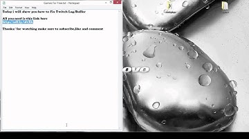 Twitch Buffer,Lag Fix Solution