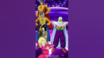 Who is stronger  Piccolo VS Gamma 1 Gamma 2 Android 17  Android 18 #short #dbs #superhero