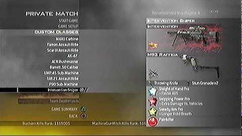 Modern Warfare 2: Top 10 Custom Classes