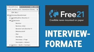 Free21 - 06 - Formatierung Interviewstranskripte