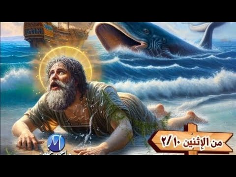 ناداك يونان من عمق البحار واثقا فى مجئ صلاته اليك واصعاد حياته من جوف الهاوية وعودته لينظر اليك 