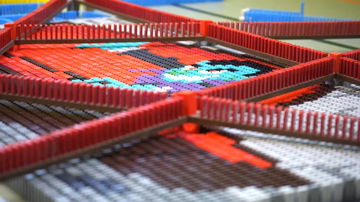 Creepy Creatures in 25,973 dominoes | Halloween Sp...