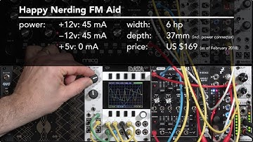 Happy Nerding FM Aid (LMS Eurorack Expansion Project)
