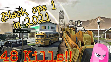 Call of Duty Black ops 1 in 2021 Xbox one Multiplayer Gameplay | Domination in Nuketown | Gold Famas