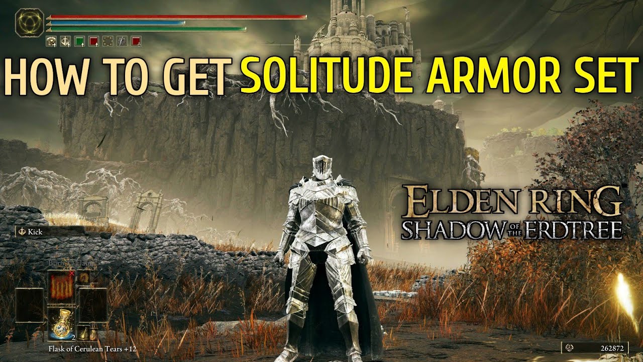 How to Get Solitude Armor Set Elden Ring Solitude Armor Set Location