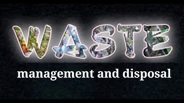 WASTE MANAGEMENT (class-4) social studies