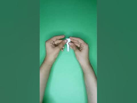 Как сделать ложку из бумаги. Ложка из бумаги. - YouTube