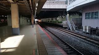 185系C1編成貨物線ツアー金町駅の行き北千住駅通過