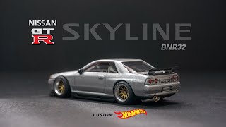 Nissan SKYLINE GT-R R32 Custom Hot Wheels
