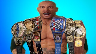 I gave Batista all the WWE titles and here's what happened...