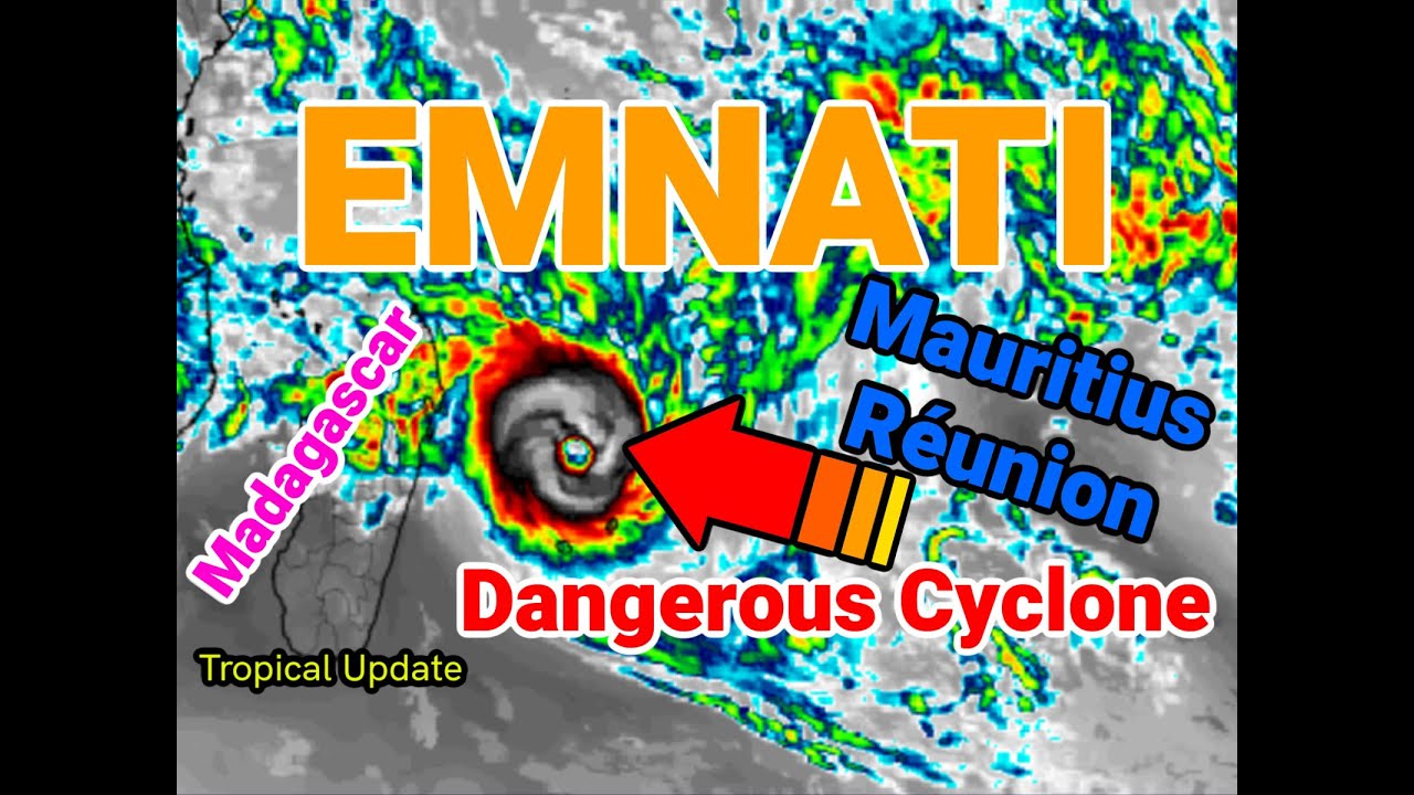 Eye's on Emnati as Powerful Cyclone to Impact Mauritius, Réunion and Madagascar?!