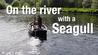 On the river with a Seagull