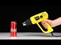 Science Experiments - 600 degree Heat Gun vs Coca-Cola by Mr. Hacker
