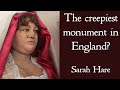 The creepiest monument in england  the wax effigy of sarah hare