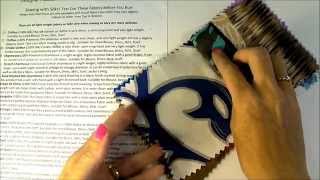 Everything you ever need to buy the right fabrics - swatch kits