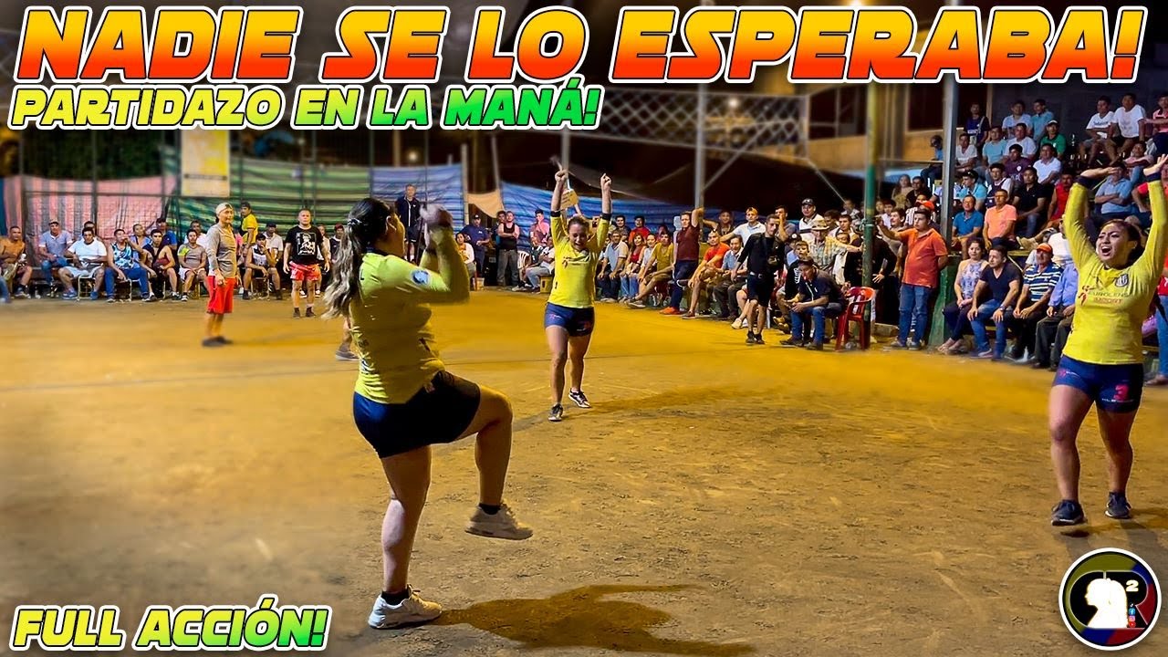 ✨LA REMONTADA QUE NADIE ESPERABA👈PARTIDAZO EN LA MANÁ✨ 🔥MARY - RICITOS - SALO🎉ECUAVOLEY FEMENINO 🇪🇨