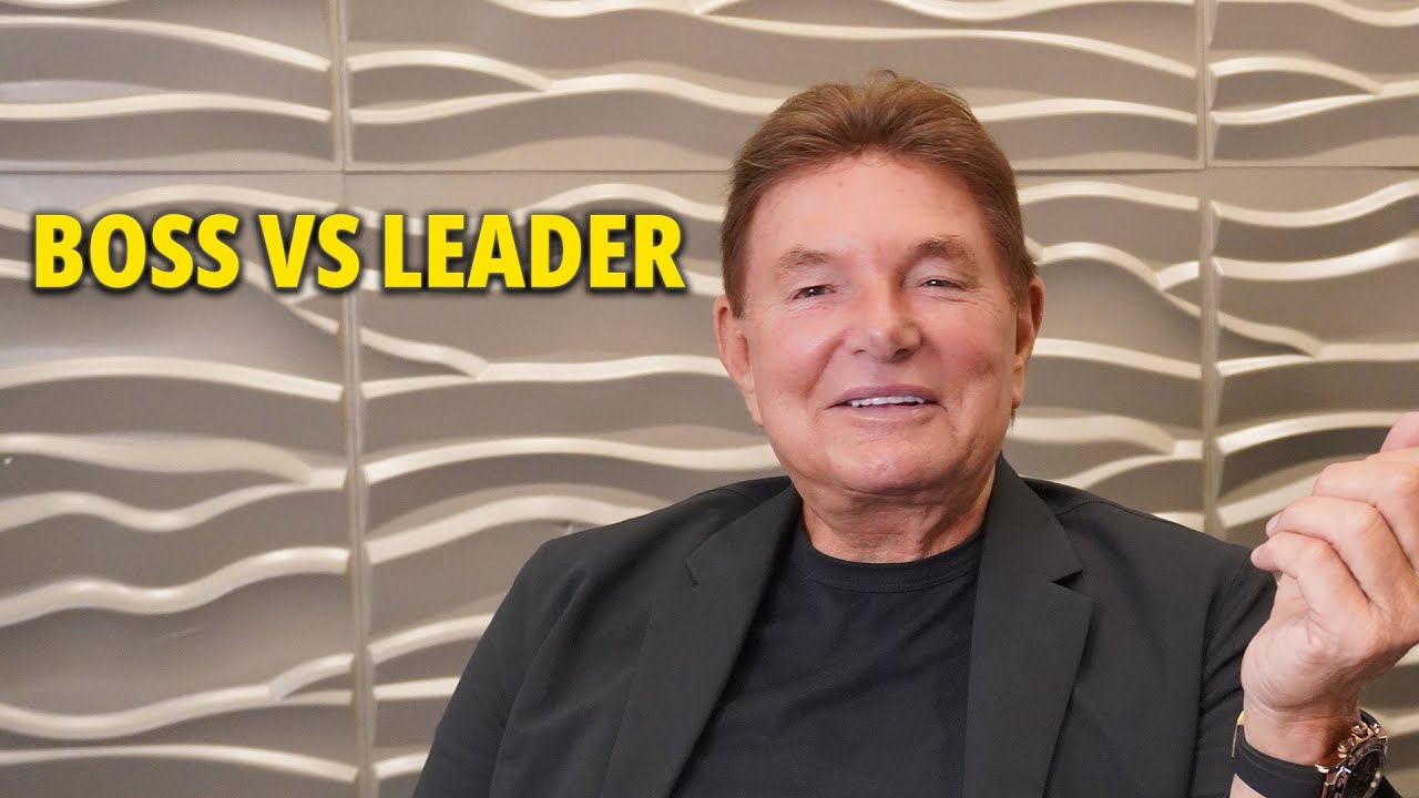 The Difference Between A Boss And A Leader - YouTube
