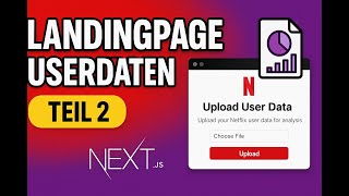 📊 Build a Netflix Data Analyzer – Part 2: Landing Page, Login & Sign-Up | Next.js & Tailwind CSS