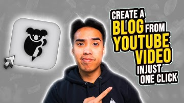 Create YouTube Blog Posts with AI!