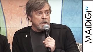 “ルーク”、最大の衝撃を告白！「ジェダイになると年金が…」　映画「スター・ウォーズ／最後のジェダイ」来日記者会見2