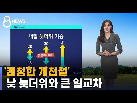 [날씨] '쾌청한 개천절' 낮 30도 늦더위…일교차 커 / SBS