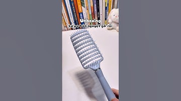 Lược bán nguyệt gỡ rối tóc. Cacbac đã thử chưa ạ? #viralvideo #unboxing #reviewvui #xuhuongtiktok