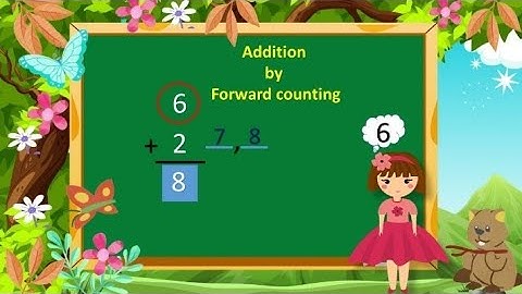 Addition by forward counting / Grade 1 Math / Numbers Magic / Edu World by Amna ubaid