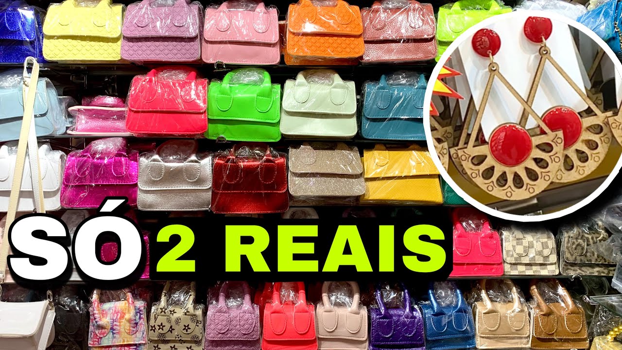 BOLSÃO DE COMPRAS 25 DE MARÇO | FORNECEDORES DE BIJUTERIAS NO ATACADO