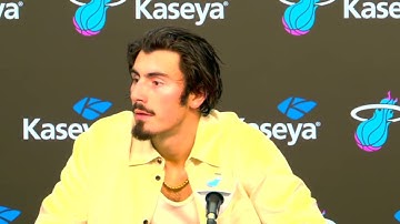 Jaime Jaquez Jr.  PostGame Interview | Cleveland Cavaliers vs Miami Heat