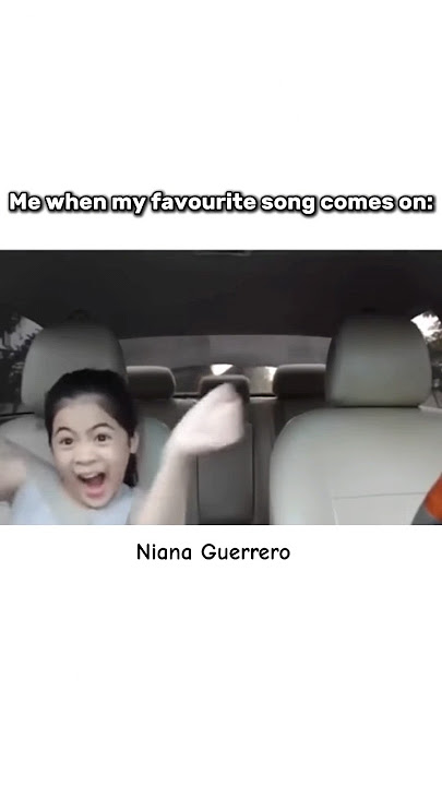 Niana Guerrero😝😂🔥#nianaguerero#onedance#funnyvideo#car#dancinginthecar#song#favoritesong#drake#viral