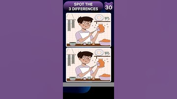 Spot the 3 Differences Short Puzzle 236 | #quiz #spotthediference  #puzzle #shorts #shortvideo