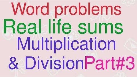 Real life story sum of multiplication and division part 3| Class 5 Mathematics| New Oxford Countdown