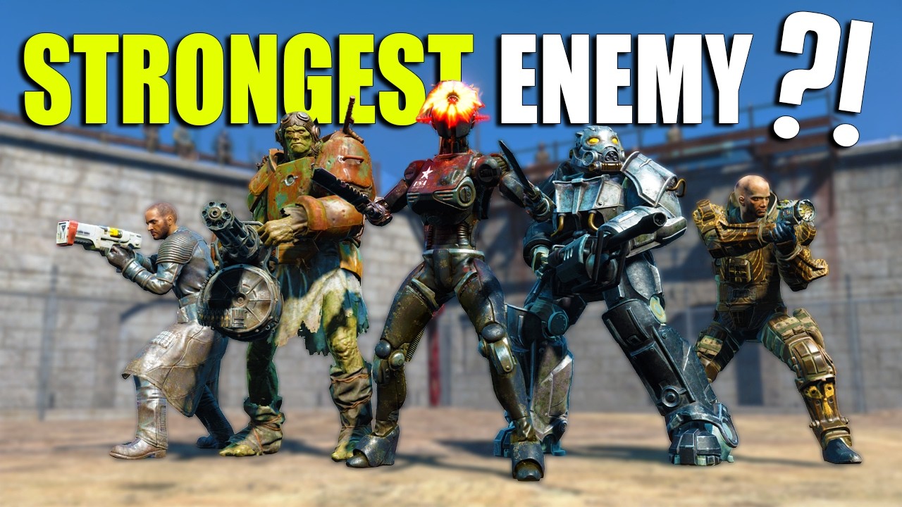 What is the Strongest Enemy? - Fallout 4 Arena
