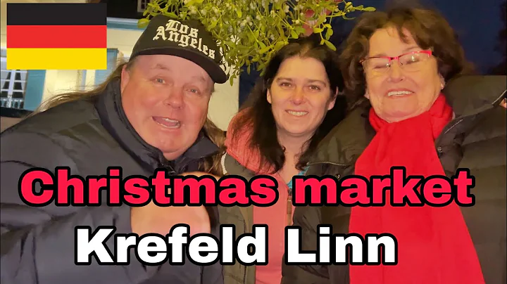 Exploring German Christmas Market in Krefeld  Linn
