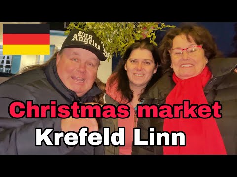 Exploring German Christmas Market in Krefeld  Linn