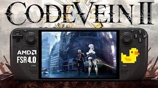Code Vein II on Steam Deck | Engine Tweaks | FSR 4 | Lossless Scaling Test