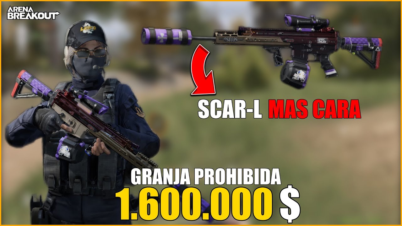 LA SCAR-L MÁS CARA ME HACE MILLONARIO 😎 | ARENA BREAKOUT