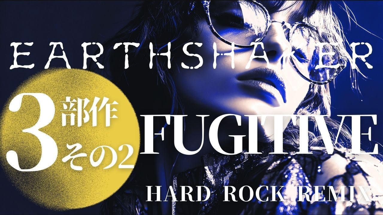 【アースシェイカー3部作】(その2)「FUGITIVE」 HARD ROCK REMIX /AIカバー