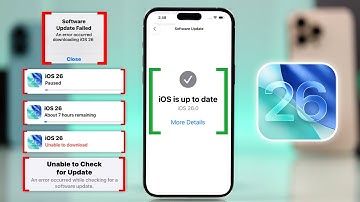 iOS 26 Unable to Install Update on iPhone? Here the Fix!