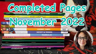 Completed Pages | November 2022 | Adult Coloring screenshot 5