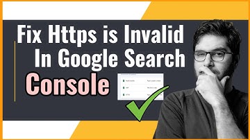 How to  Fix HTTPS is invalid and might prevent it from being indexed @SatishKVideos