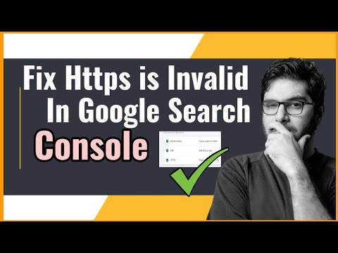How to  Fix HTTPS is invalid and might prevent it from being indexed @SatishKVideos