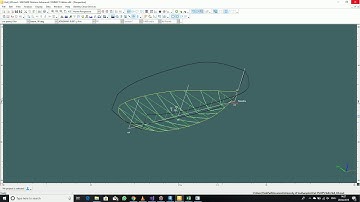 Automatic parametric hull generation and seakeeping analysis.