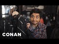 The Unaired SNL Sketch: Nasim Pedrad As Aziz Ansari | CONAN on TBS