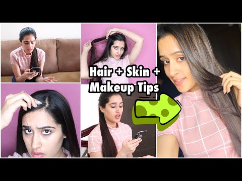 hair-hacks---how-to-stop-hairfall,-get-long-,-silky-hair-|
