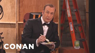 Bob Odenkirk's Commercial For Geebles' Wet Pea Comestibles | CONAN on TBS