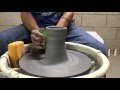 Double curve vase  handmade wheel thrown ceramics by eddyizm